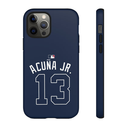 Ronald Acuña Jr. Power Play Phone Case – Bold Style, Braves Energy & MVP Swagger