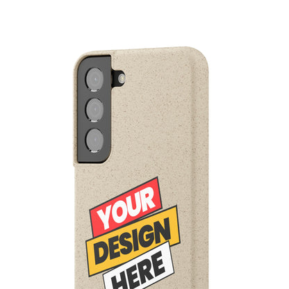 Eco-Friendly Phone Case, Biodegradable Phone Cover, Sustainable Accessory, Customizable iPhone Case, Green Gift Idea, Environmentally