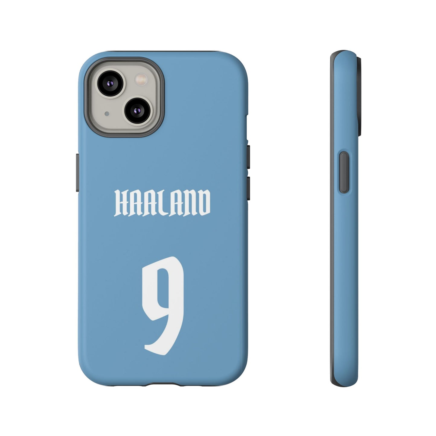 Erling Haaland PowerStrike – Rugged Dual-Layer Protection & Slim Profile | Compatible with iPhone 8 to 16 Pro Max & Samsung Galaxy S10 to S25 Ultra