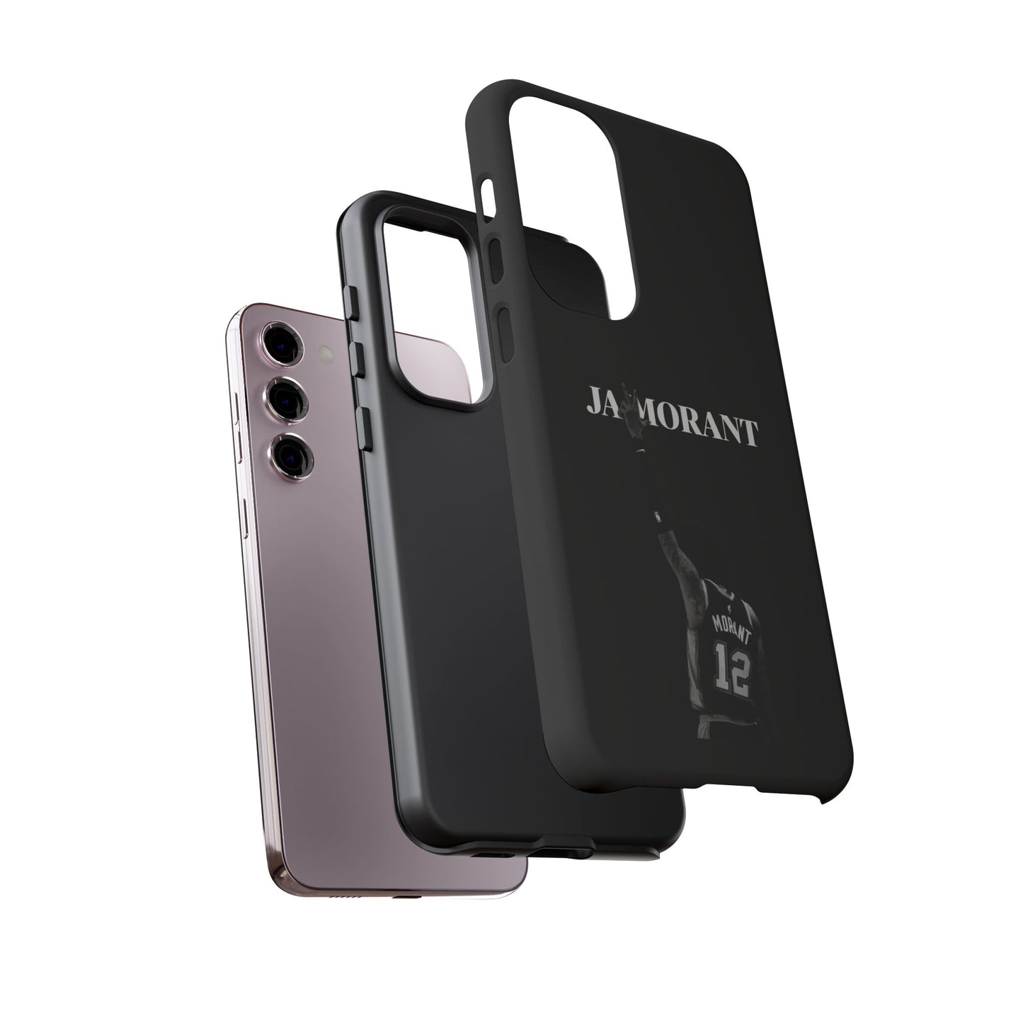 Ja Morant Explosive Drive Series – Shock-Absorbing Dual-Layer Case | Compatible with iPhone 8–16 Pro Max & Samsung Galaxy S10–S25 Ultra