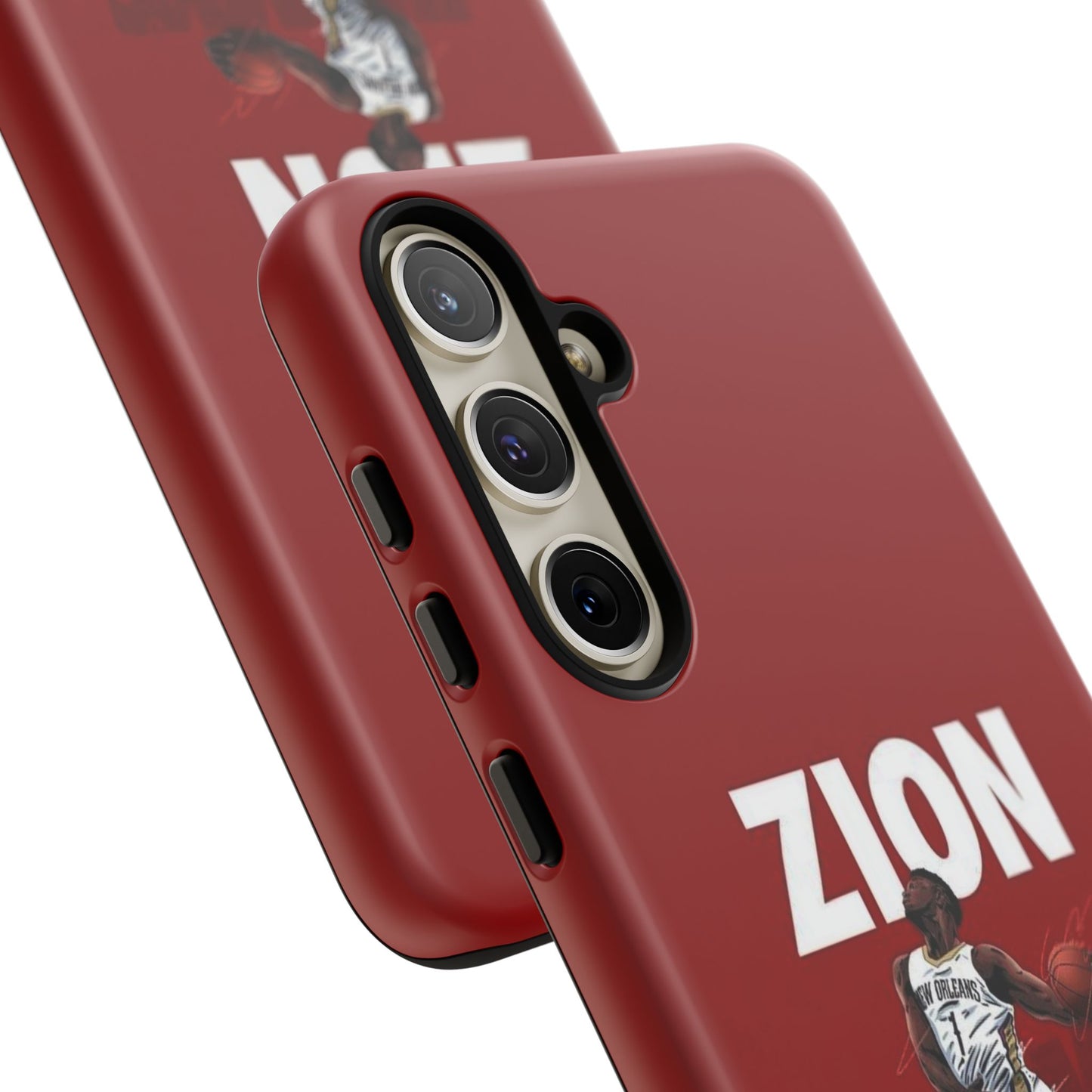 Zion Williamson Power Drive Edition – Rugged Dual-Layer Armor & Slim Fit | Compatible with iPhone 8–16 Pro Max & Samsung S10–S25 Ultra
