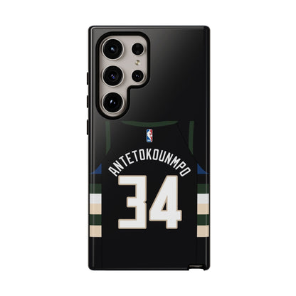 Giannis Antetokounmpo Force Drive Edition – Heavy-Duty ShockGuard Layers, Athletic Slim Fit | iPhone 8–16 Pro Max & Samsung S10–S25 Ultra Supported