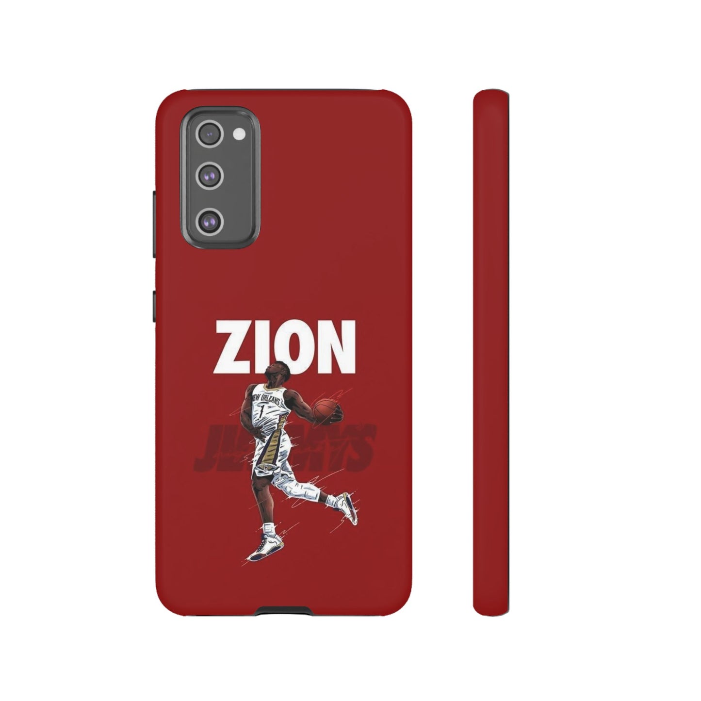 Zion Williamson Power Drive Edition – Rugged Dual-Layer Armor & Slim Fit | Compatible with iPhone 8–16 Pro Max & Samsung S10–S25 Ultra