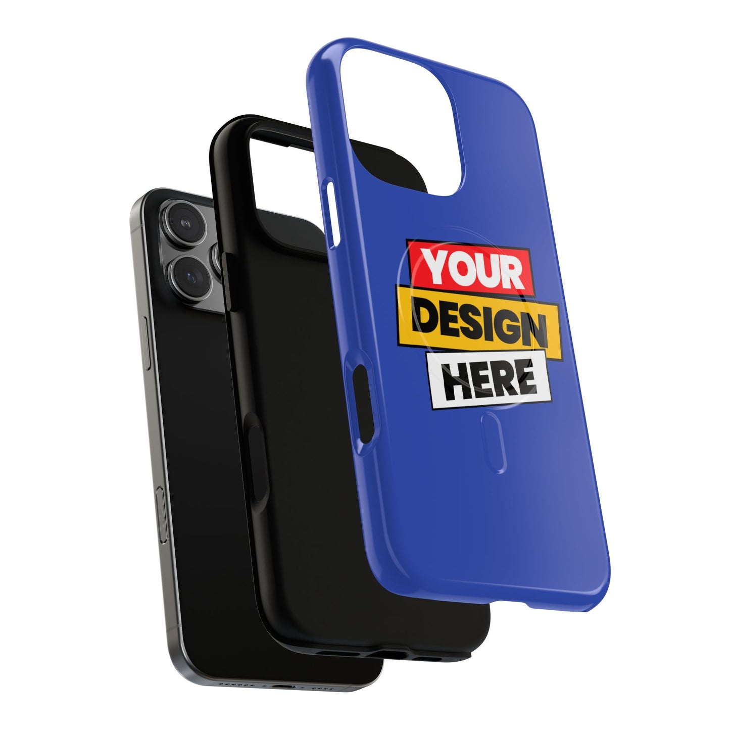 Tough Magnetic Phone Case, Customizable Phone Protector, Personalized Gift, Durable Tech Accessory, Ideal for Teens and Adults