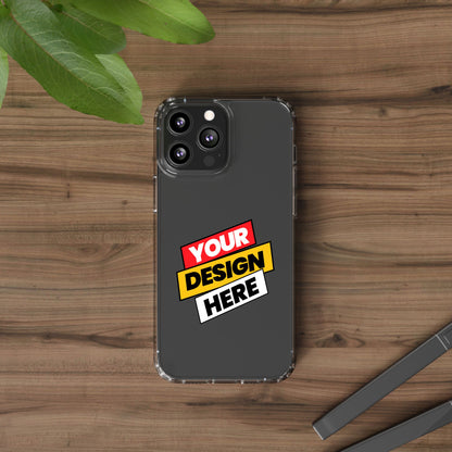 Custom Clear Transparent Cases for Phones - Personalized Protection, Ideal for Gifts, Birthdays, Holidays, Trendy Phone Accessories