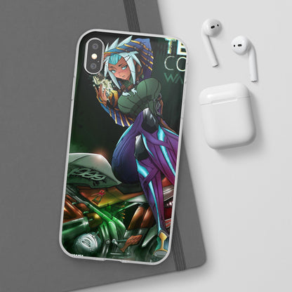 Anime-Inspired Phone Case - Flexi Cases, Custom Phone Cover, Gift for Her, Birthday Present, Unique Cell Phone Accessories