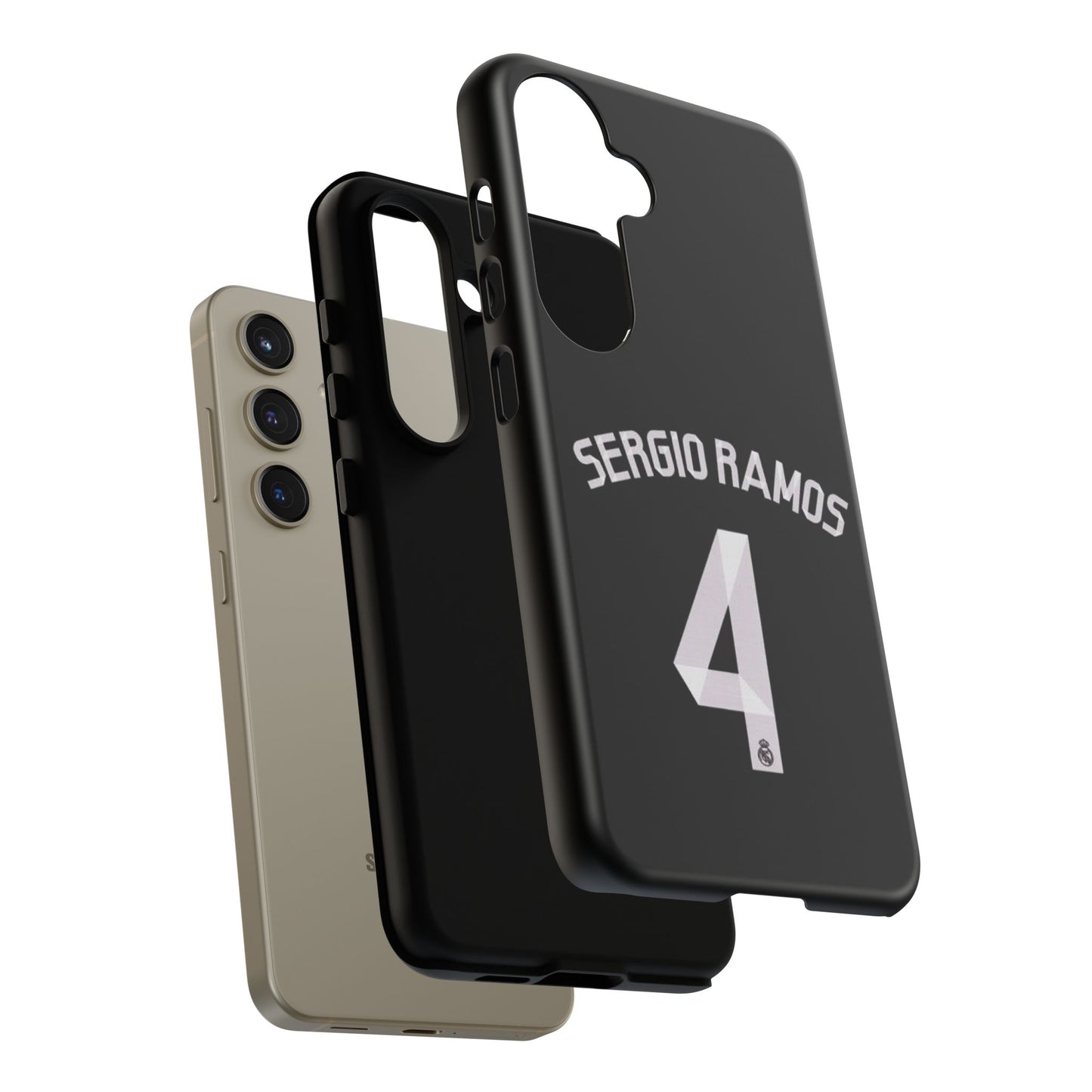 Sergio Ramos Defender Pro – Dual-Layer Shock Absorption & Slim Profile | Compatible with iPhone 8 to 16 Pro Max & Samsung Galaxy S10 to S25 Ultra