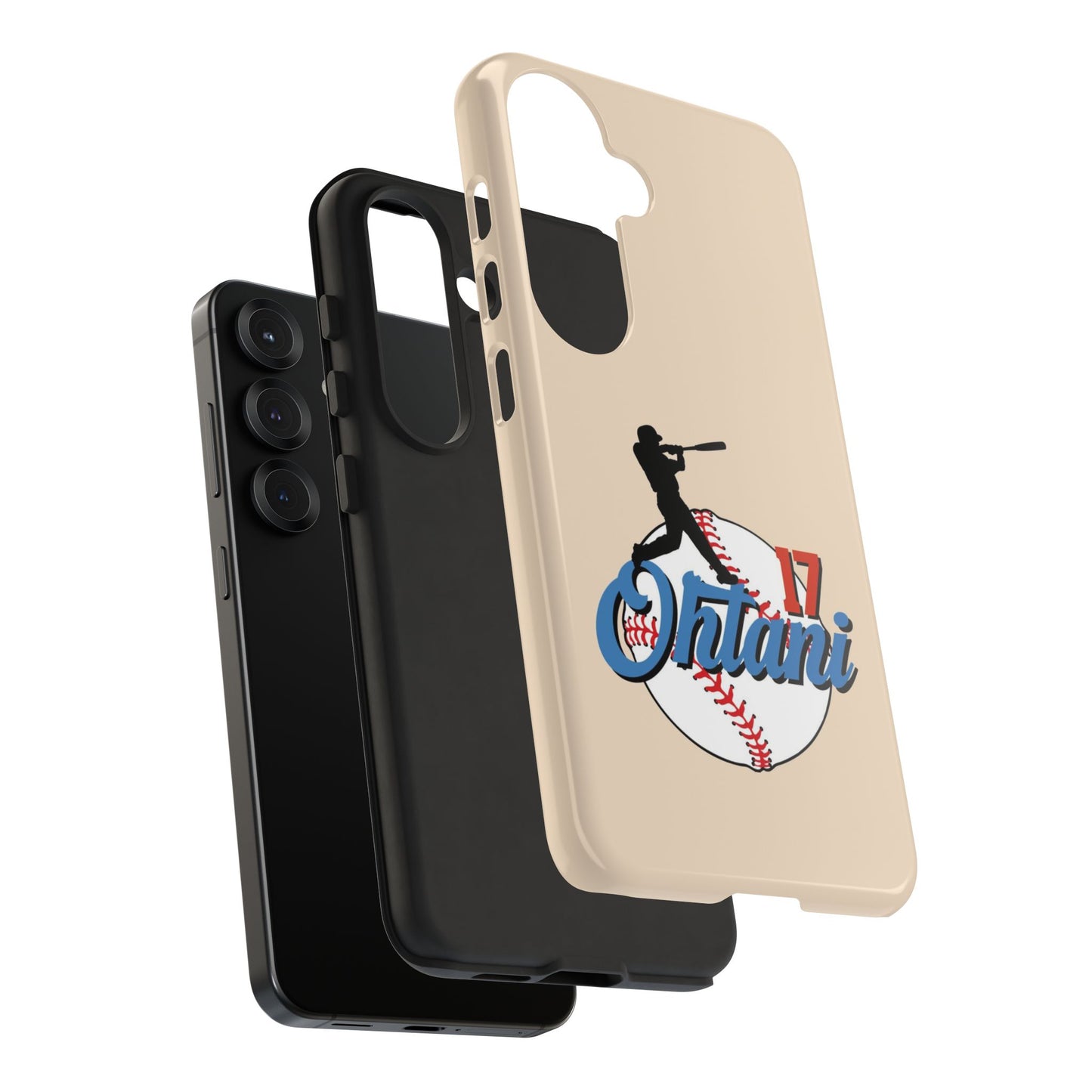 Shohei Ohtani GameChanger Shell – Dual-Layer Defense & Slim Grip | Compatible with iPhone 8 to 16 Pro Max & Samsung Galaxy S10 to S25 Ultra