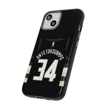 Giannis Antetokounmpo Force Drive Edition – Heavy-Duty ShockGuard Layers, Athletic Slim Fit | iPhone 8–16 Pro Max & Samsung S10–S25 Ultra Supported