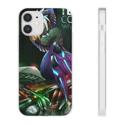 Anime-Inspired Phone Case - Flexi Cases, Custom Phone Cover, Gift for Her, Birthday Present, Unique Cell Phone Accessories