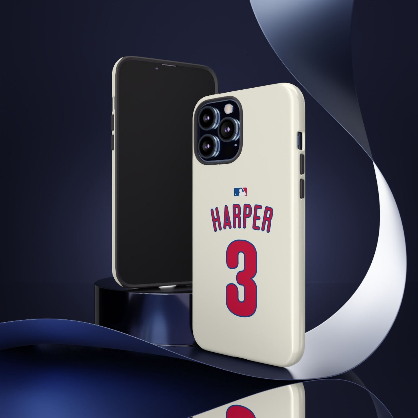 Bryce Harper PowerGrip – Dual-Layer Defense & Slim Fit | Compatible with iPhone 8 to 16 Pro Max & Samsung Galaxy S10 to S25 Ultra