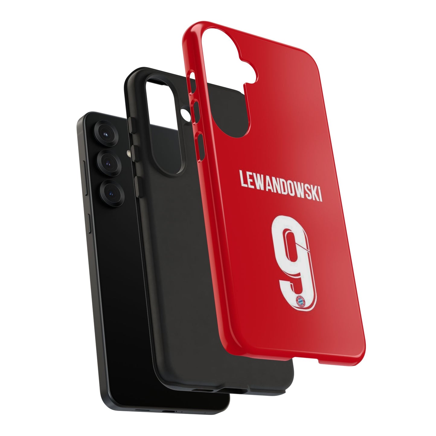 Robert Lewandowski Precision Guard – Dual-Layer Protection & Sleek Design | Compatible with iPhone 8 to 16 Pro Max & Samsung Galaxy S10 to S25 Ultra