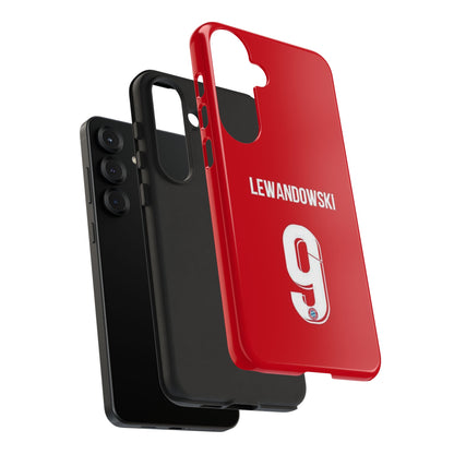 Robert Lewandowski Precision Guard – Dual-Layer Protection & Sleek Design | Compatible with iPhone 8 to 16 Pro Max & Samsung Galaxy S10 to S25 Ultra