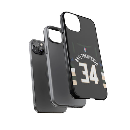 Giannis Antetokounmpo Force Drive Edition – Heavy-Duty ShockGuard Layers, Athletic Slim Fit | iPhone 8–16 Pro Max & Samsung S10–S25 Ultra Supported