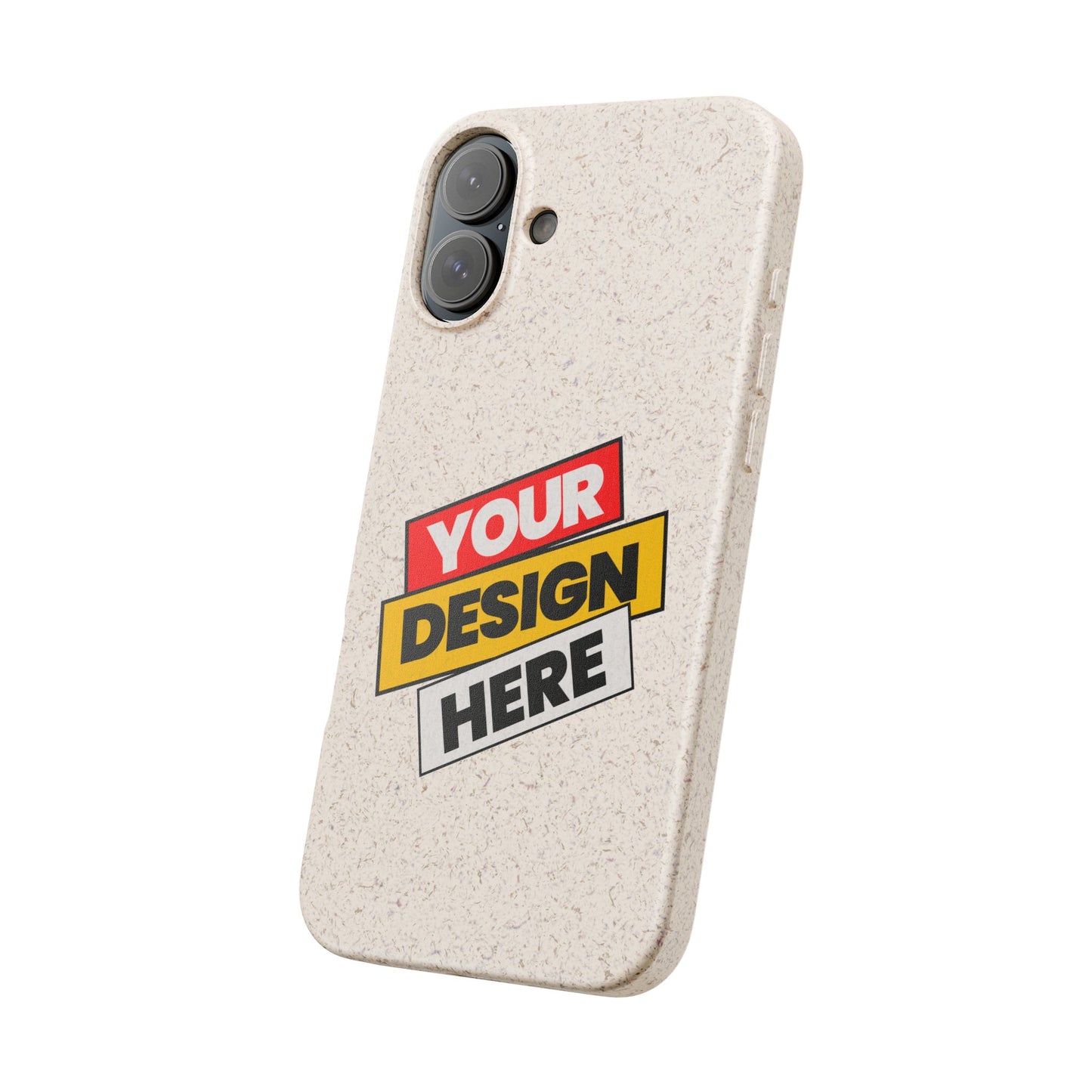 Eco-Friendly Phone Case, Biodegradable Phone Cover, Sustainable Accessory, Customizable iPhone Case, Green Gift Idea, Environmentally