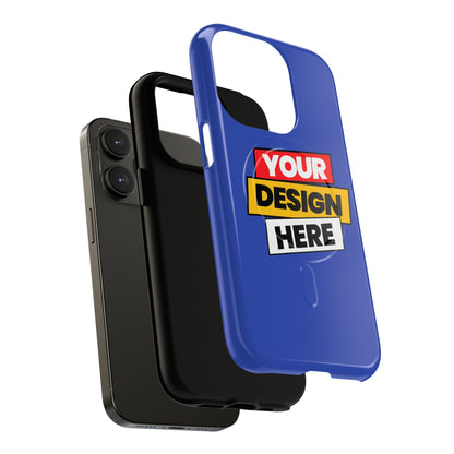 Tough Magnetic Phone Case, Customizable Phone Protector, Personalized Gift, Durable Tech Accessory, Ideal for Teens and Adults