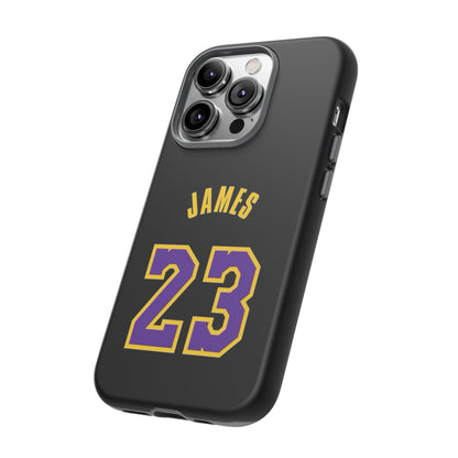 LeBron James King’s Guard Edition – MaxProtect Hybrid Shell, Athletic Profile | iPhone 8–16 Pro Max & Samsung S10–S25 Ultra Compatible