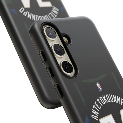 Giannis Antetokounmpo Force Drive Edition – Heavy-Duty ShockGuard Layers, Athletic Slim Fit | iPhone 8–16 Pro Max & Samsung S10–S25 Ultra Supported
