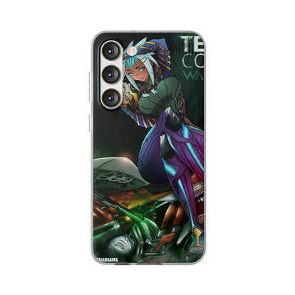 Anime-Inspired Phone Case - Flexi Cases, Custom Phone Cover, Gift for Her, Birthday Present, Unique Cell Phone Accessories