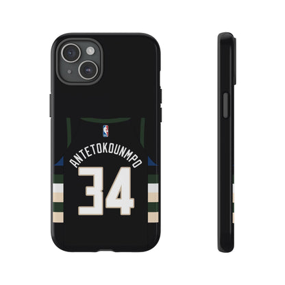 Giannis Antetokounmpo Force Drive Edition – Heavy-Duty ShockGuard Layers, Athletic Slim Fit | iPhone 8–16 Pro Max & Samsung S10–S25 Ultra Supported