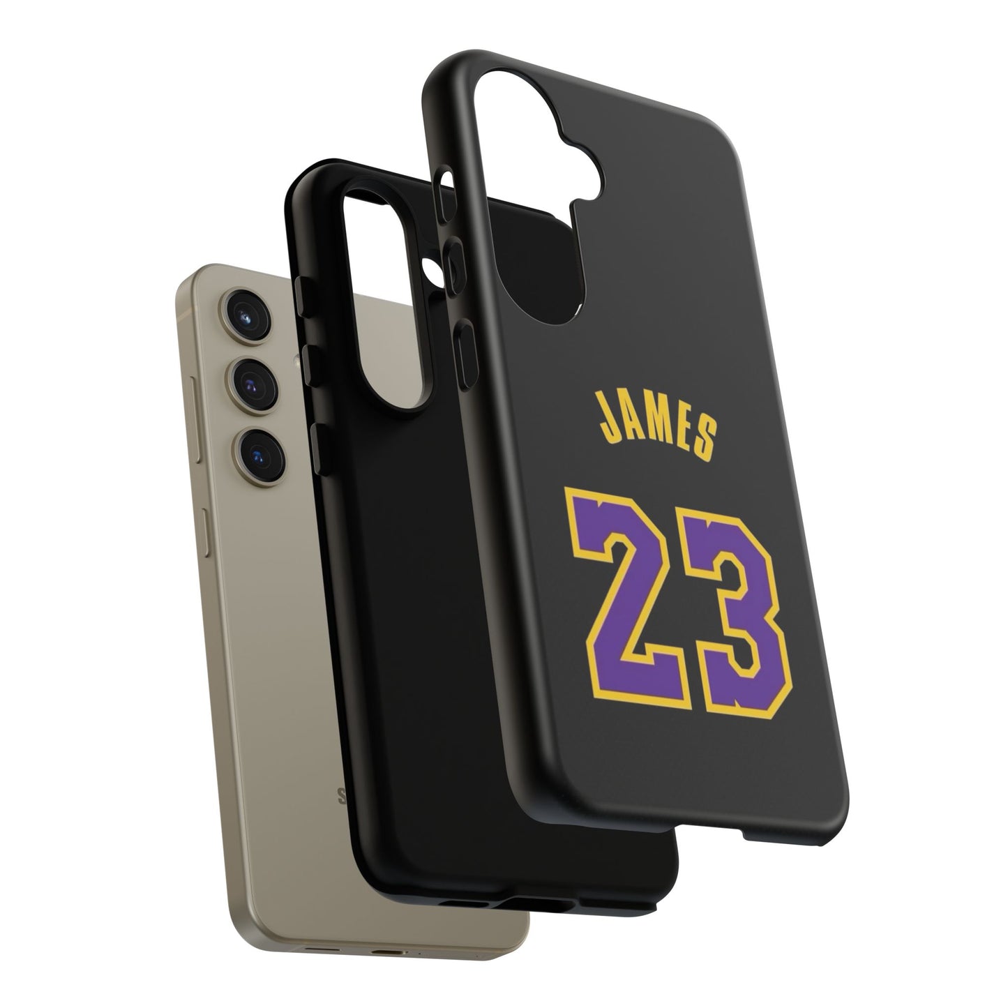 LeBron James King’s Guard Edition – MaxProtect Hybrid Shell, Athletic Profile | iPhone 8–16 Pro Max & Samsung S10–S25 Ultra Compatible