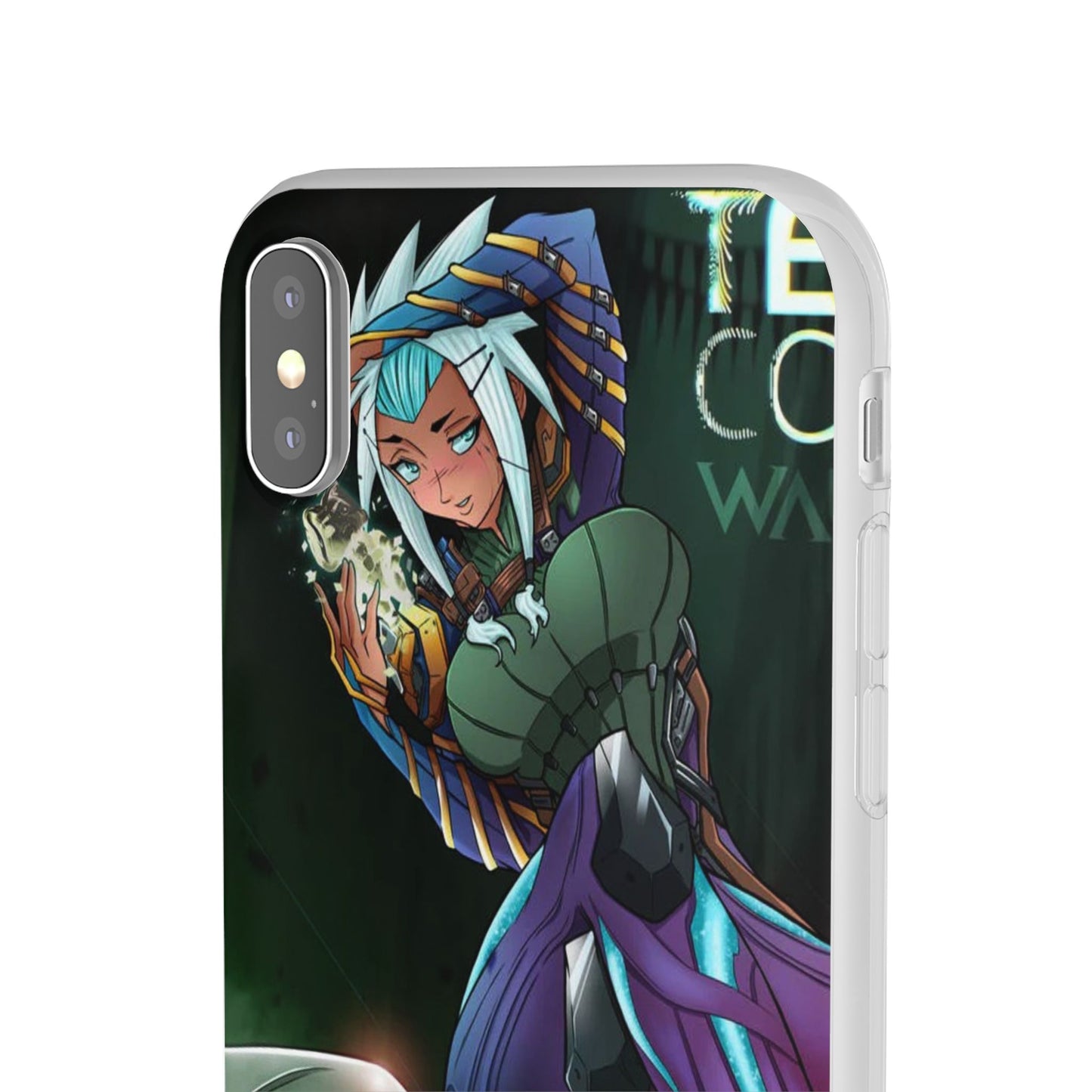 Anime-Inspired Phone Case - Flexi Cases, Custom Phone Cover, Gift for Her, Birthday Present, Unique Cell Phone Accessories