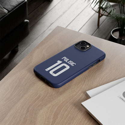 Christian Pulisic Precision Armor – Dual-Layer Durability & Sleek Fit | Compatible with iPhone 8 to 16 Pro Max & Samsung Galaxy S10 to S25 Ultra