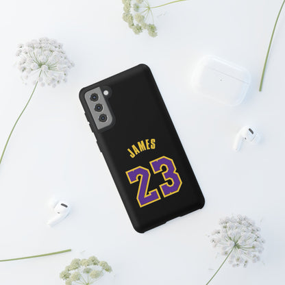 LeBron James King’s Guard Edition – MaxProtect Hybrid Shell, Athletic Profile | iPhone 8–16 Pro Max & Samsung S10–S25 Ultra Compatible