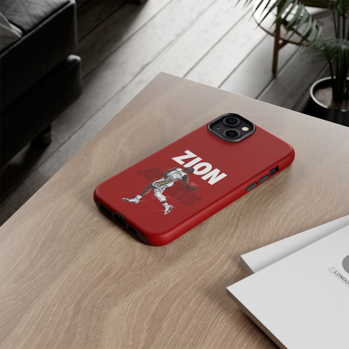 Zion Williamson Power Drive Edition – Rugged Dual-Layer Armor & Slim Fit | Compatible with iPhone 8–16 Pro Max & Samsung S10–S25 Ultra