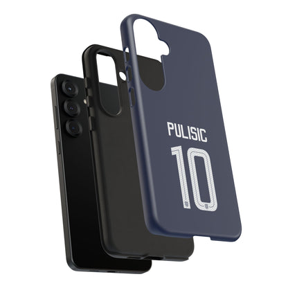 Christian Pulisic Precision Armor – Dual-Layer Durability & Sleek Fit | Compatible with iPhone 8 to 16 Pro Max & Samsung Galaxy S10 to S25 Ultra