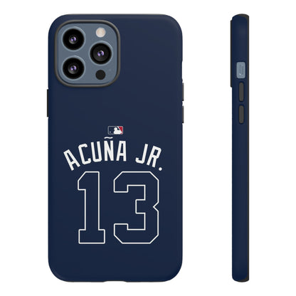 Ronald Acuña Jr. Power Play Phone Case – Bold Style, Braves Energy & MVP Swagger