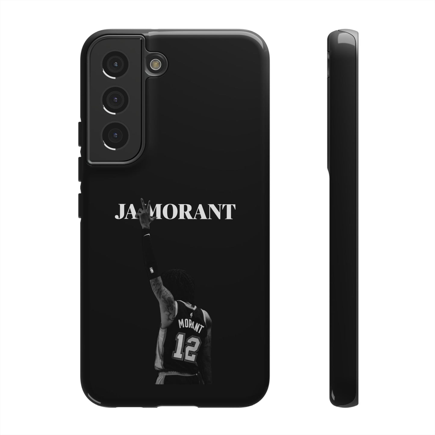 Ja Morant Explosive Drive Series – Shock-Absorbing Dual-Layer Case | Compatible with iPhone 8–16 Pro Max & Samsung Galaxy S10–S25 Ultra