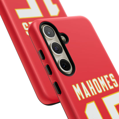 Patrick Mahomes Precision Armor – Dual-Layer Shock Resistance & Sleek Fit | Compatible with iPhone 8–16 Pro Max & Galaxy S10–S25 Ultra