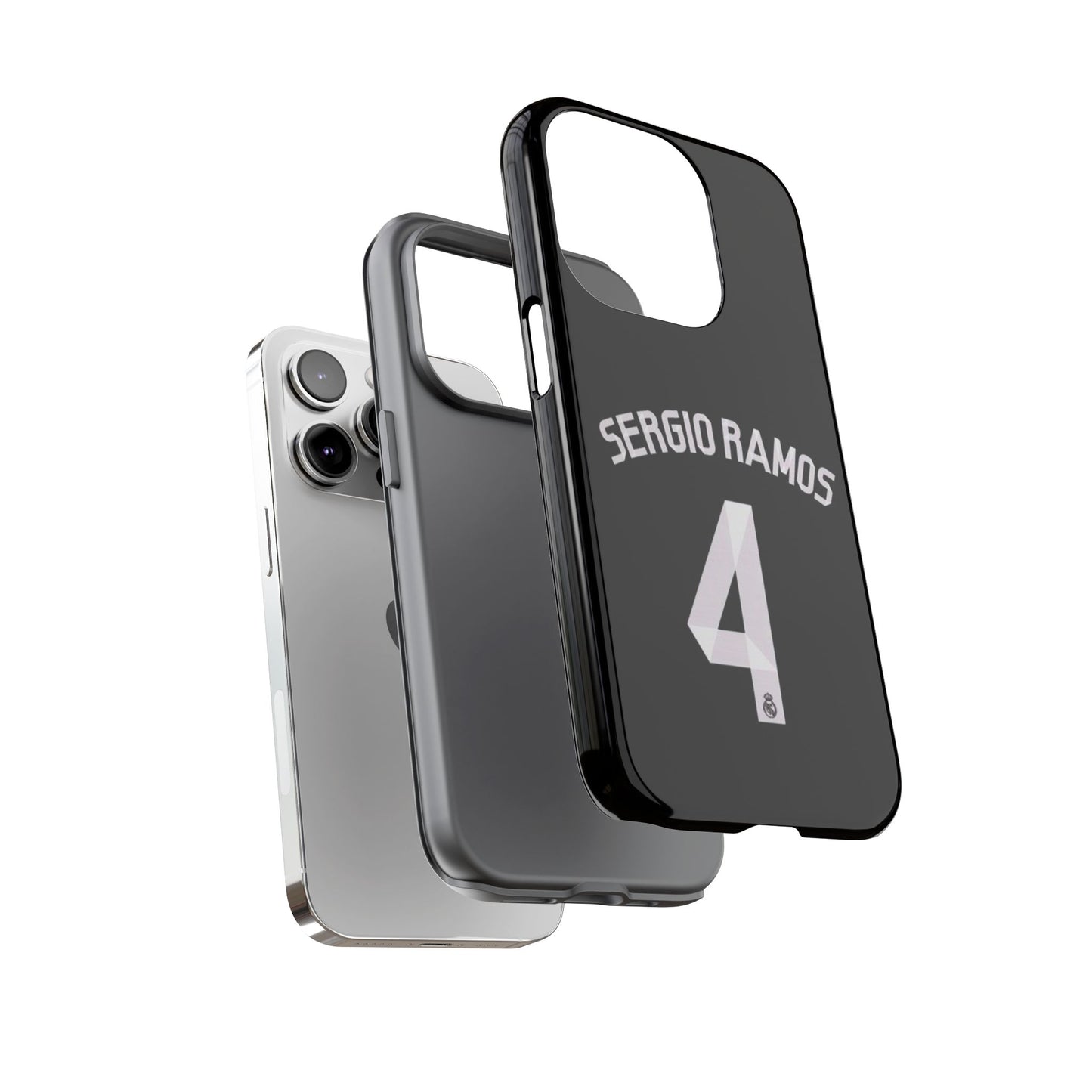 Sergio Ramos Defender Pro – Dual-Layer Shock Absorption & Slim Profile | Compatible with iPhone 8 to 16 Pro Max & Samsung Galaxy S10 to S25 Ultra