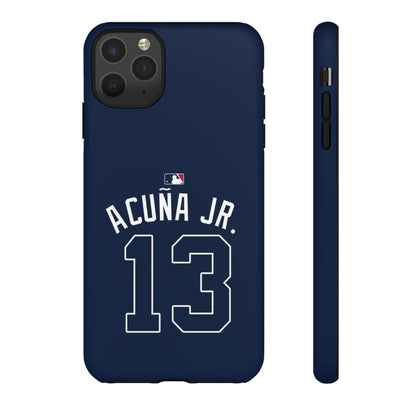 Ronald Acuña Jr. Power Play Phone Case – Bold Style, Braves Energy & MVP Swagger