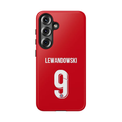 Robert Lewandowski Precision Guard – Dual-Layer Protection & Sleek Design | Compatible with iPhone 8 to 16 Pro Max & Samsung Galaxy S10 to S25 Ultra