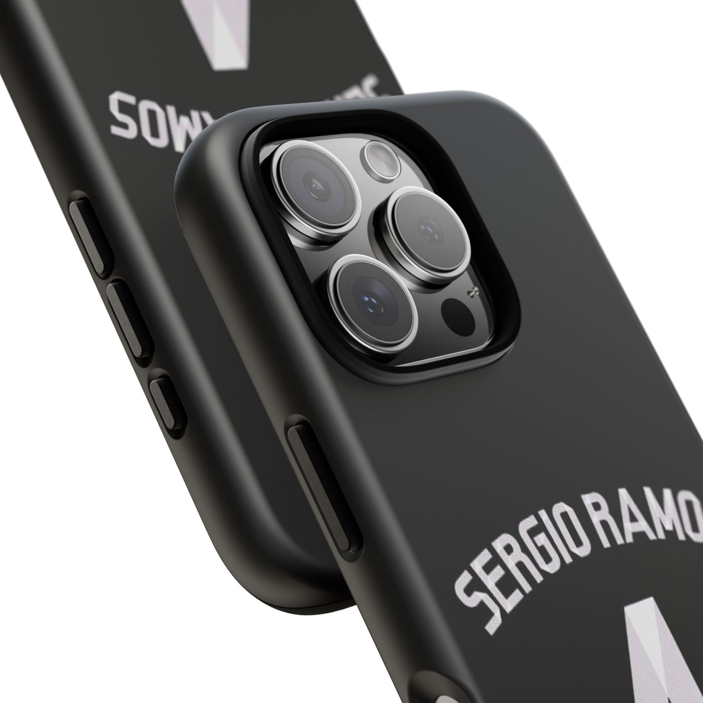 Sergio Ramos Defender Pro – Dual-Layer Shock Absorption & Slim Profile | Compatible with iPhone 8 to 16 Pro Max & Samsung Galaxy S10 to S25 Ultra