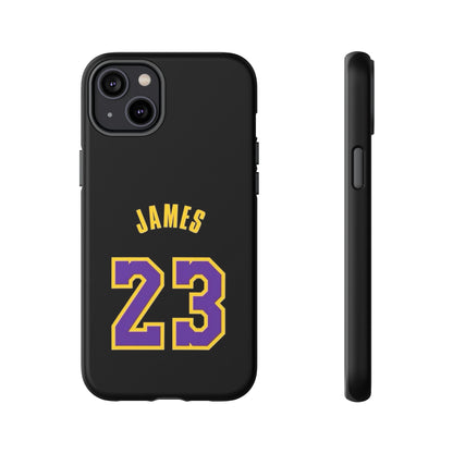 LeBron James King’s Guard Edition – MaxProtect Hybrid Shell, Athletic Profile | iPhone 8–16 Pro Max & Samsung S10–S25 Ultra Compatible
