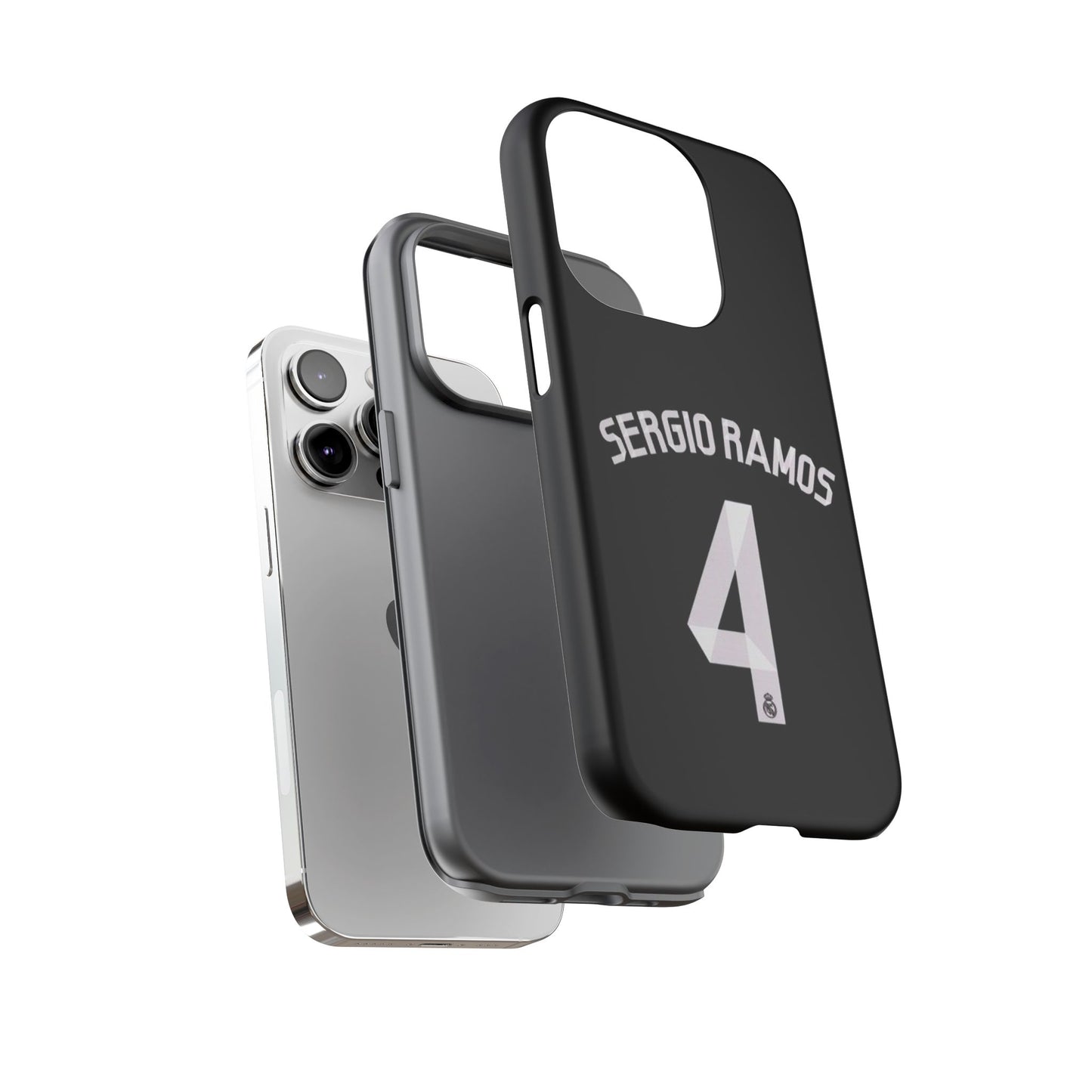 Sergio Ramos Defender Pro – Dual-Layer Shock Absorption & Slim Profile | Compatible with iPhone 8 to 16 Pro Max & Samsung Galaxy S10 to S25 Ultra