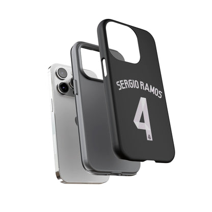 Sergio Ramos Defender Pro – Dual-Layer Shock Absorption & Slim Profile | Compatible with iPhone 8 to 16 Pro Max & Samsung Galaxy S10 to S25 Ultra