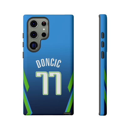 Luka Dončić Ice Vision Edition – Rugged Dual-Layer Build, Slim Fit | Compatible with iPhone 8–16 Pro Max & Samsung Galaxy S10–S25 Ultra
