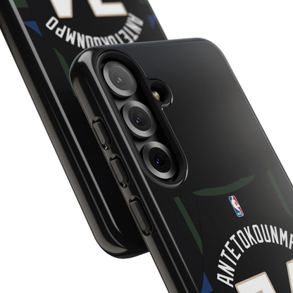 Giannis Antetokounmpo Force Drive Edition – Heavy-Duty ShockGuard Layers, Athletic Slim Fit | iPhone 8–16 Pro Max & Samsung S10–S25 Ultra Supported