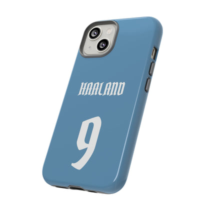 Erling Haaland PowerStrike – Rugged Dual-Layer Protection & Slim Profile | Compatible with iPhone 8 to 16 Pro Max & Samsung Galaxy S10 to S25 Ultra