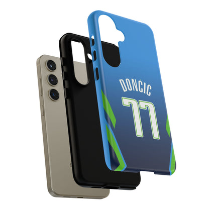 Luka Dončić Ice Vision Edition – Rugged Dual-Layer Build, Slim Fit | Compatible with iPhone 8–16 Pro Max & Samsung Galaxy S10–S25 Ultra