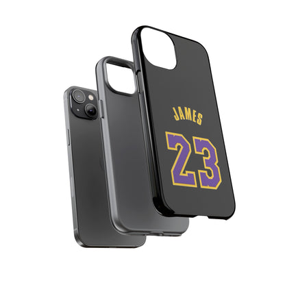 LeBron James King’s Guard Edition – MaxProtect Hybrid Shell, Athletic Profile | iPhone 8–16 Pro Max & Samsung S10–S25 Ultra Compatible
