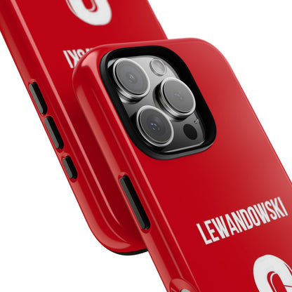 Robert Lewandowski Precision Guard – Dual-Layer Protection & Sleek Design | Compatible with iPhone 8 to 16 Pro Max & Samsung Galaxy S10 to S25 Ultra