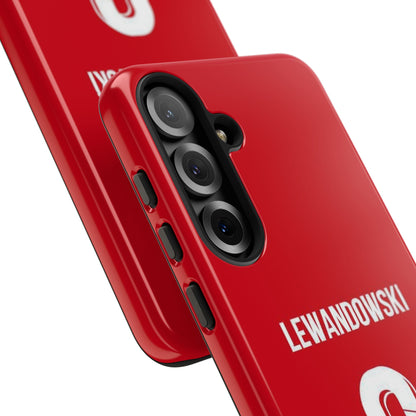 Robert Lewandowski Precision Guard – Dual-Layer Protection & Sleek Design | Compatible with iPhone 8 to 16 Pro Max & Samsung Galaxy S10 to S25 Ultra