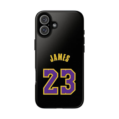 LeBron James King’s Guard Edition – MaxProtect Hybrid Shell, Athletic Profile | iPhone 8–16 Pro Max & Samsung S10–S25 Ultra Compatible