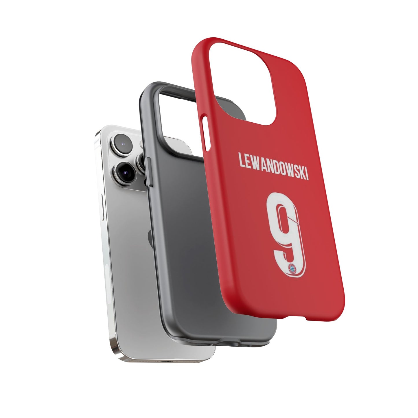 Robert Lewandowski Precision Guard – Dual-Layer Protection & Sleek Design | Compatible with iPhone 8 to 16 Pro Max & Samsung Galaxy S10 to S25 Ultra