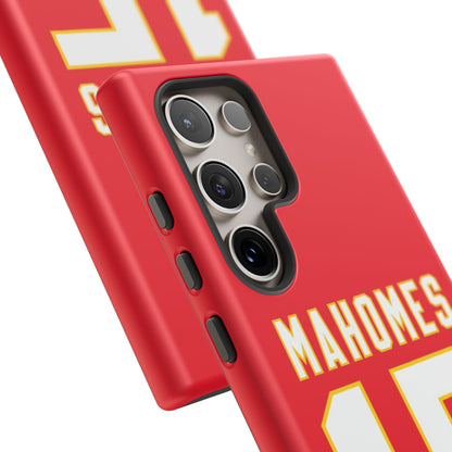 Patrick Mahomes Precision Armor – Dual-Layer Shock Resistance & Sleek Fit | Compatible with iPhone 8–16 Pro Max & Galaxy S10–S25 Ultra